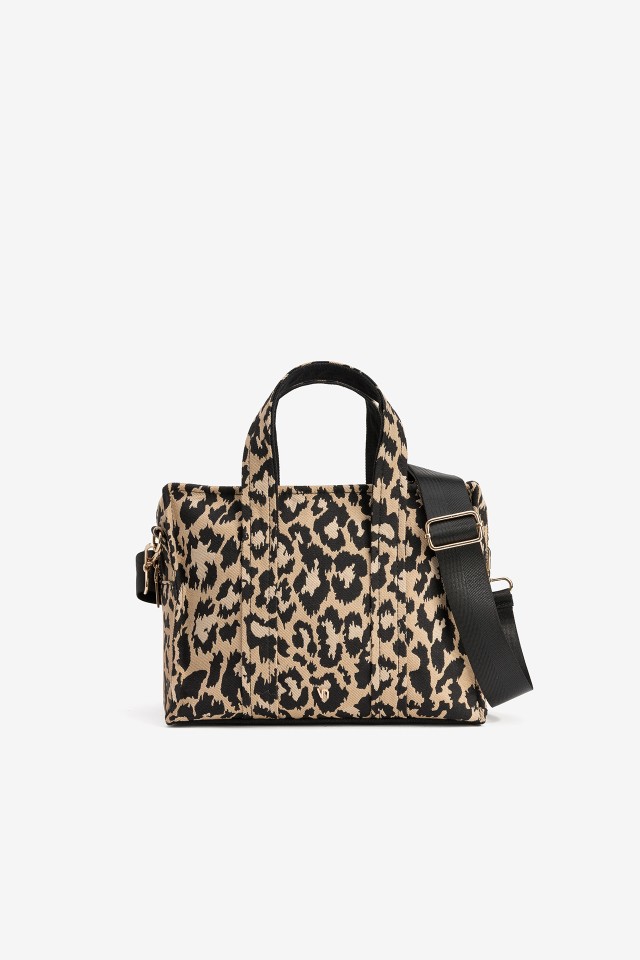 Bolso estampado leopardo
