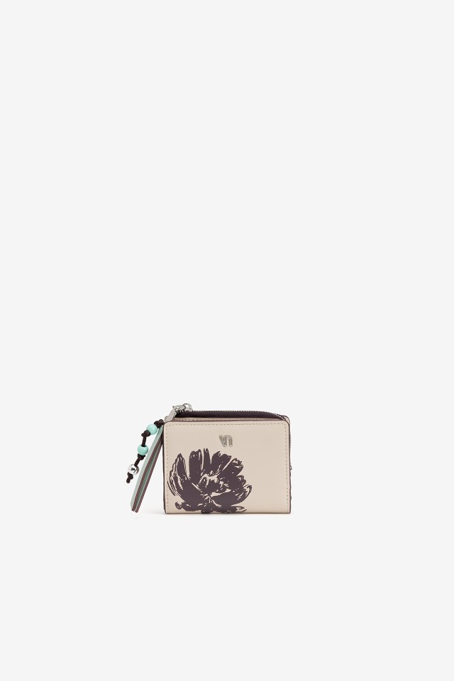 Floral Zip Coin Purse
