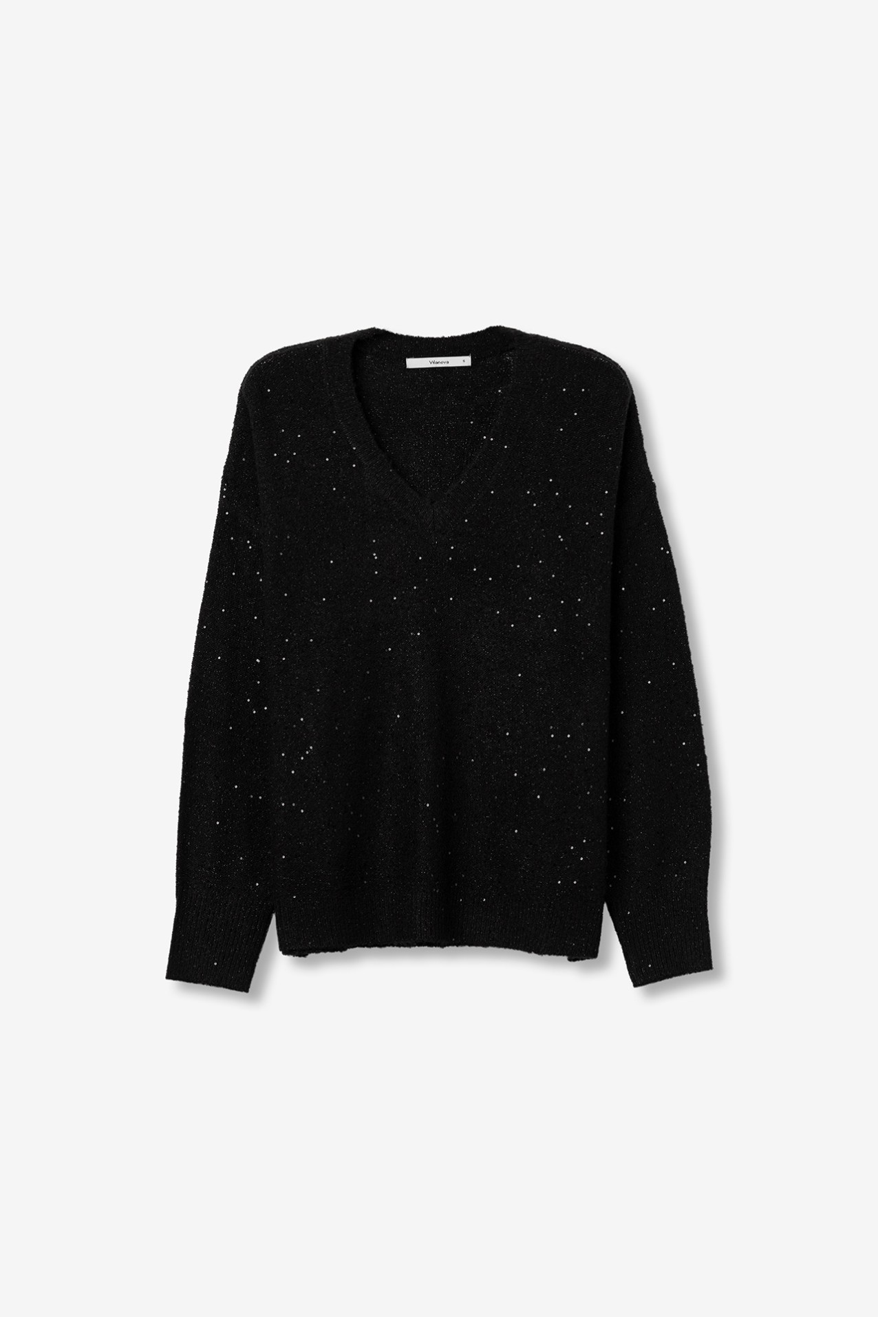 Camisola Preta com Lurex