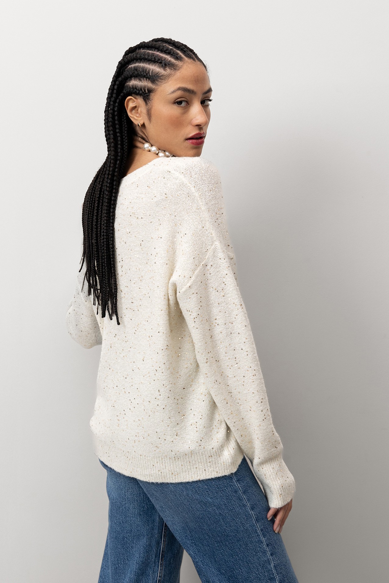 Camisola Tricotada Casual