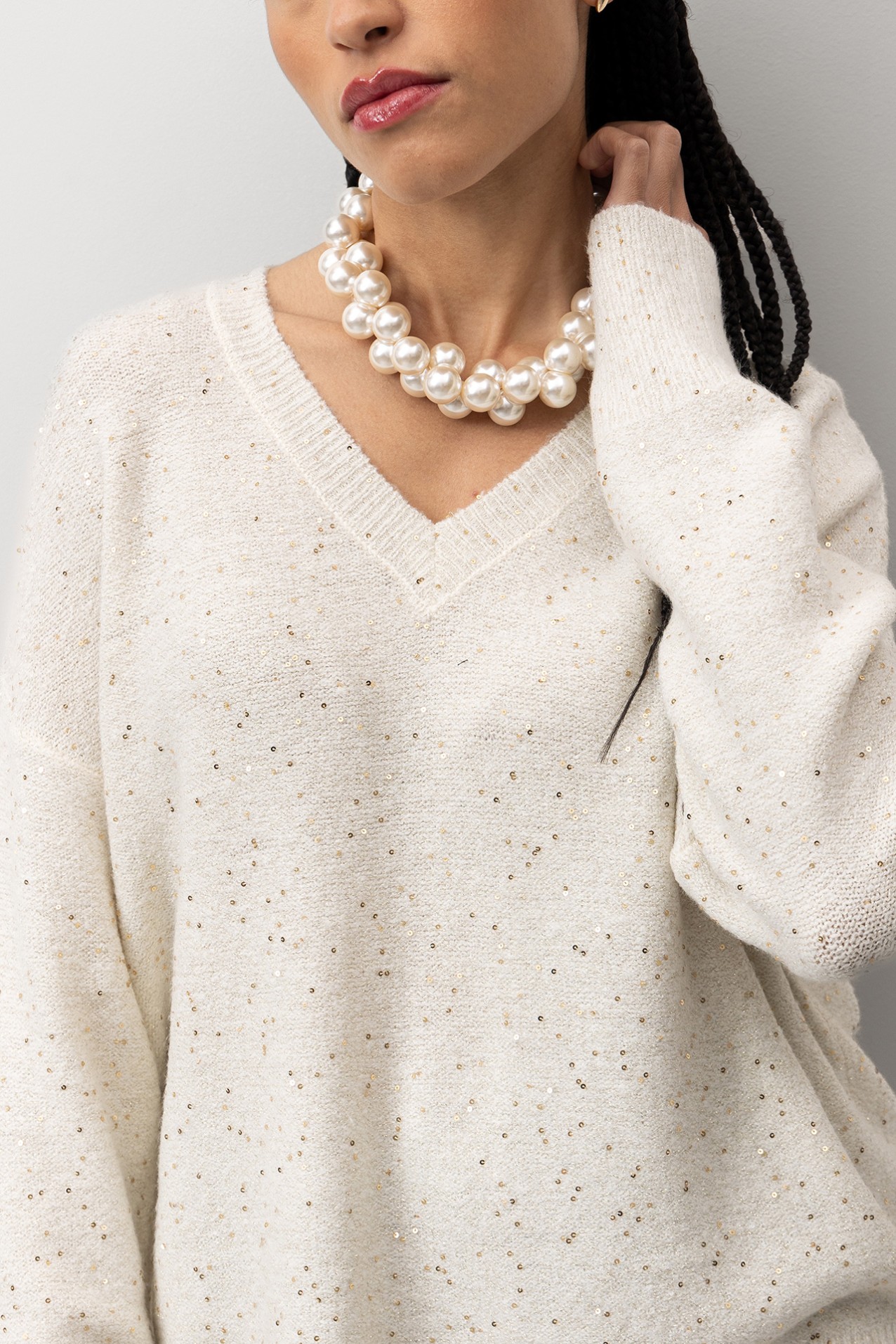 Camisola Tricotada Casual