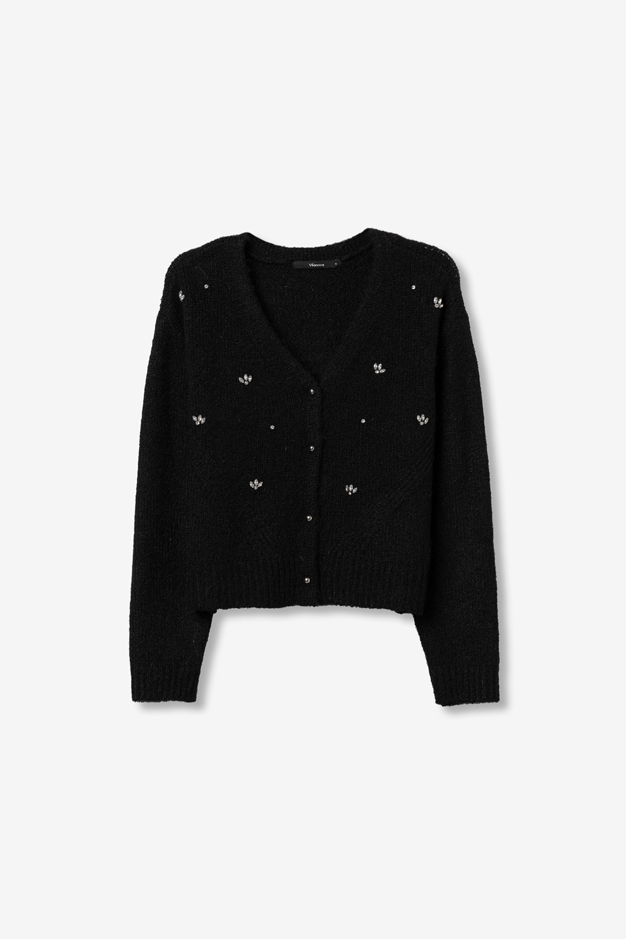 Black Knit Cardigan