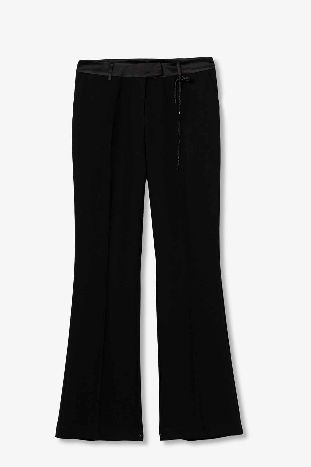 Black Flare Trousers