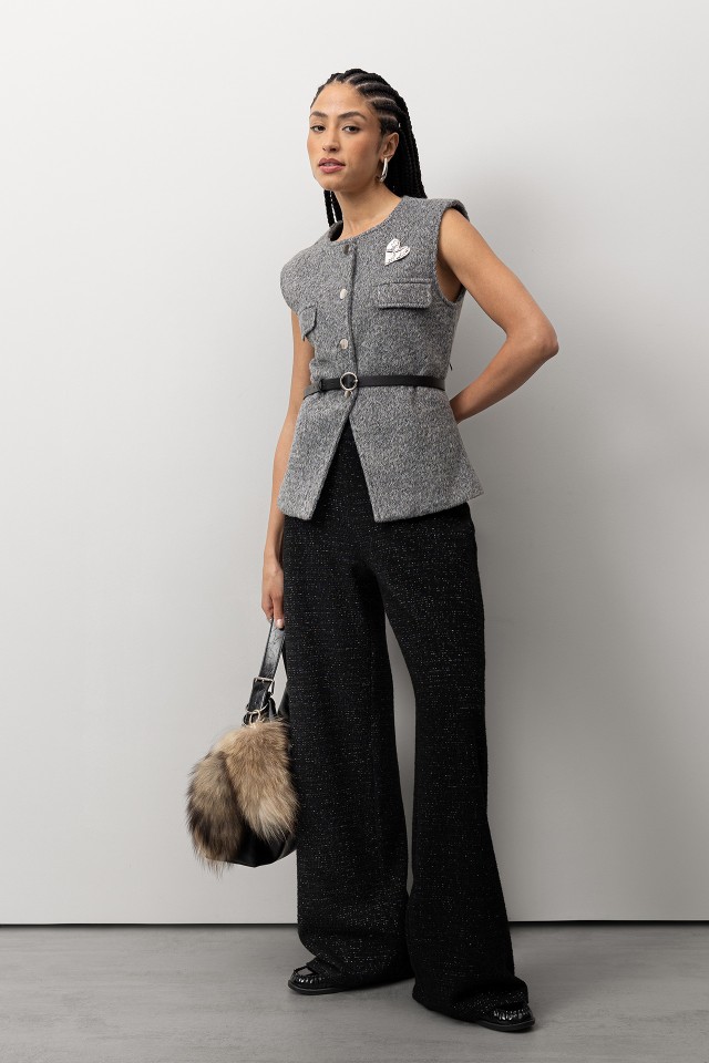 Black Wide Leg Trousers Black Wide Leg Trousers