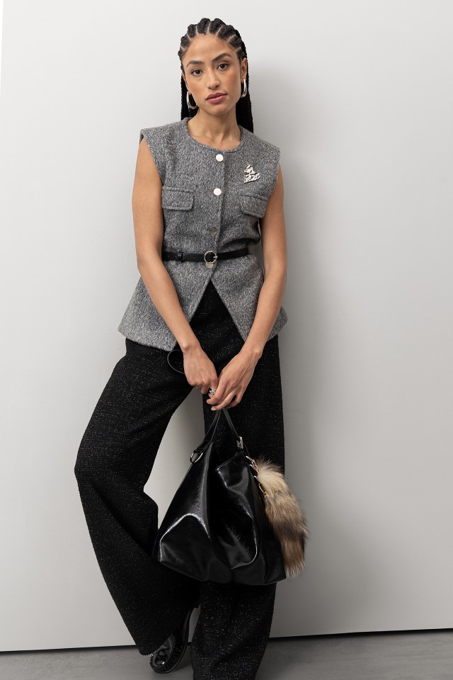 Black Wide Leg Trousers Black Wide Leg Trousers