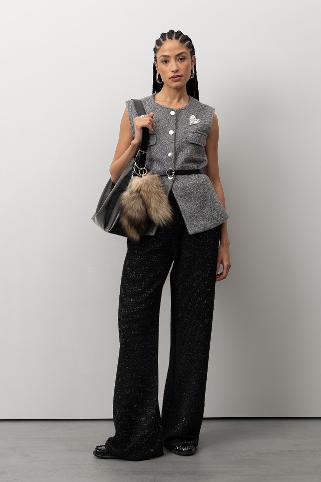 Calas Wide Leg Pretas