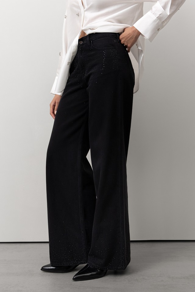 Wide Leg Black Jeans Wide Leg Black Jeans