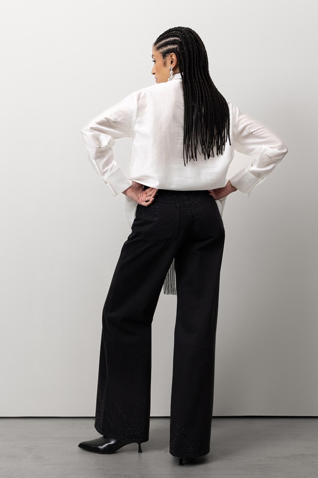 Wide Leg Black Jeans Wide Leg Black Jeans