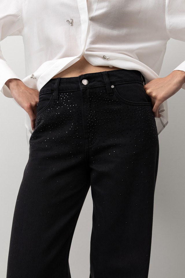 Wide Leg Black Jeans Wide Leg Black Jeans