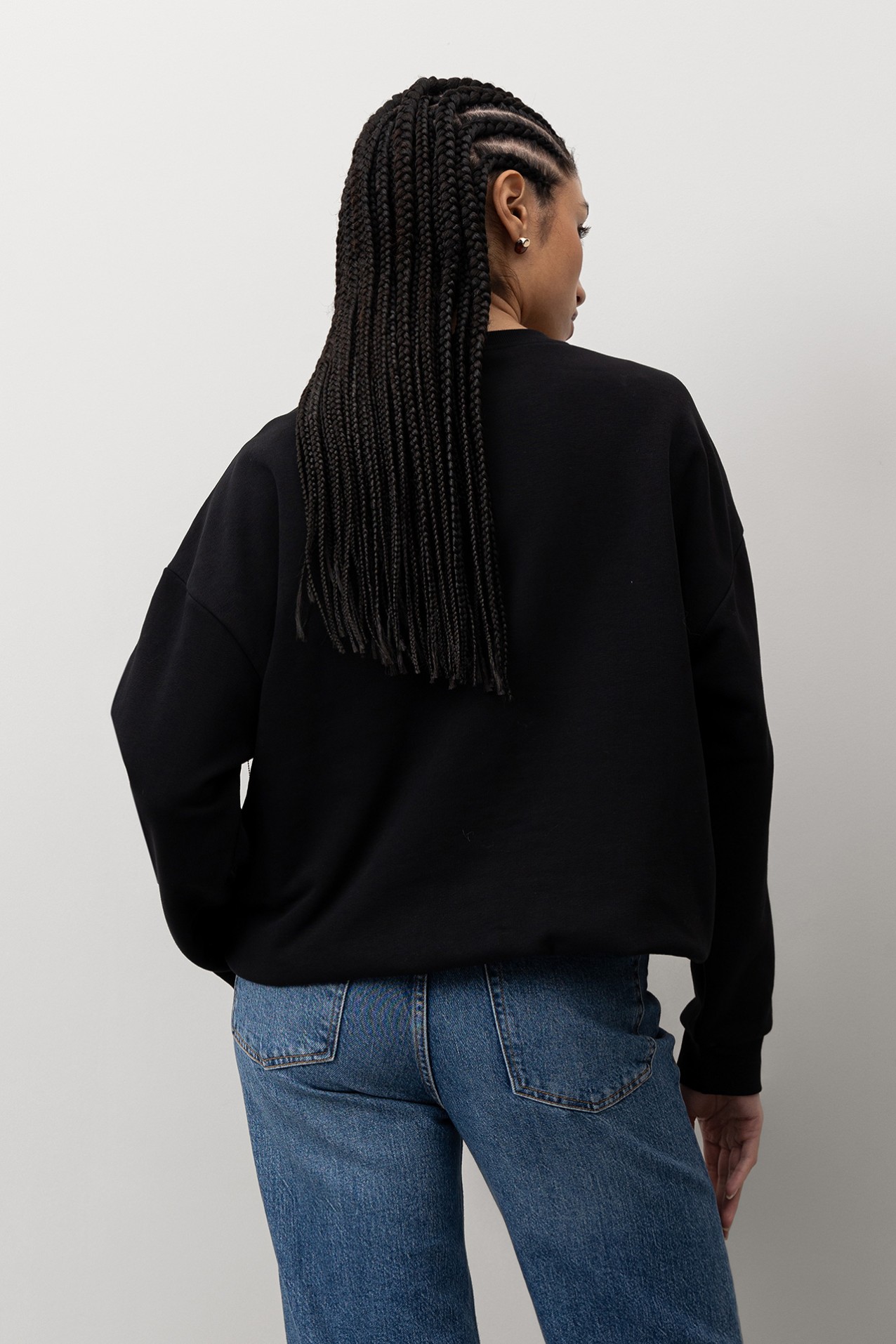 Sweat Oversized Preto