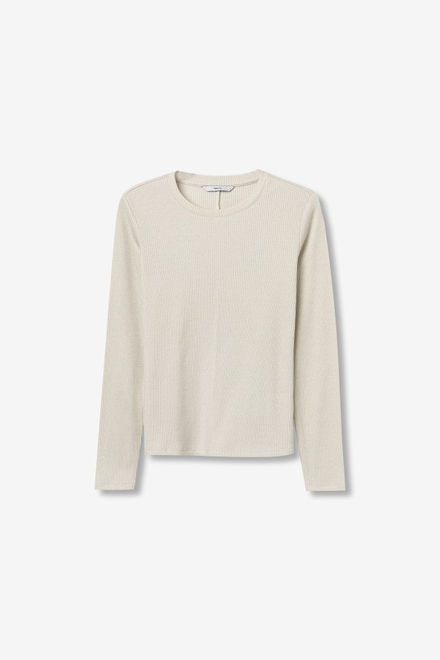 T-shirt Slim Manga Comprida T-shirt Slim Manga Comprida