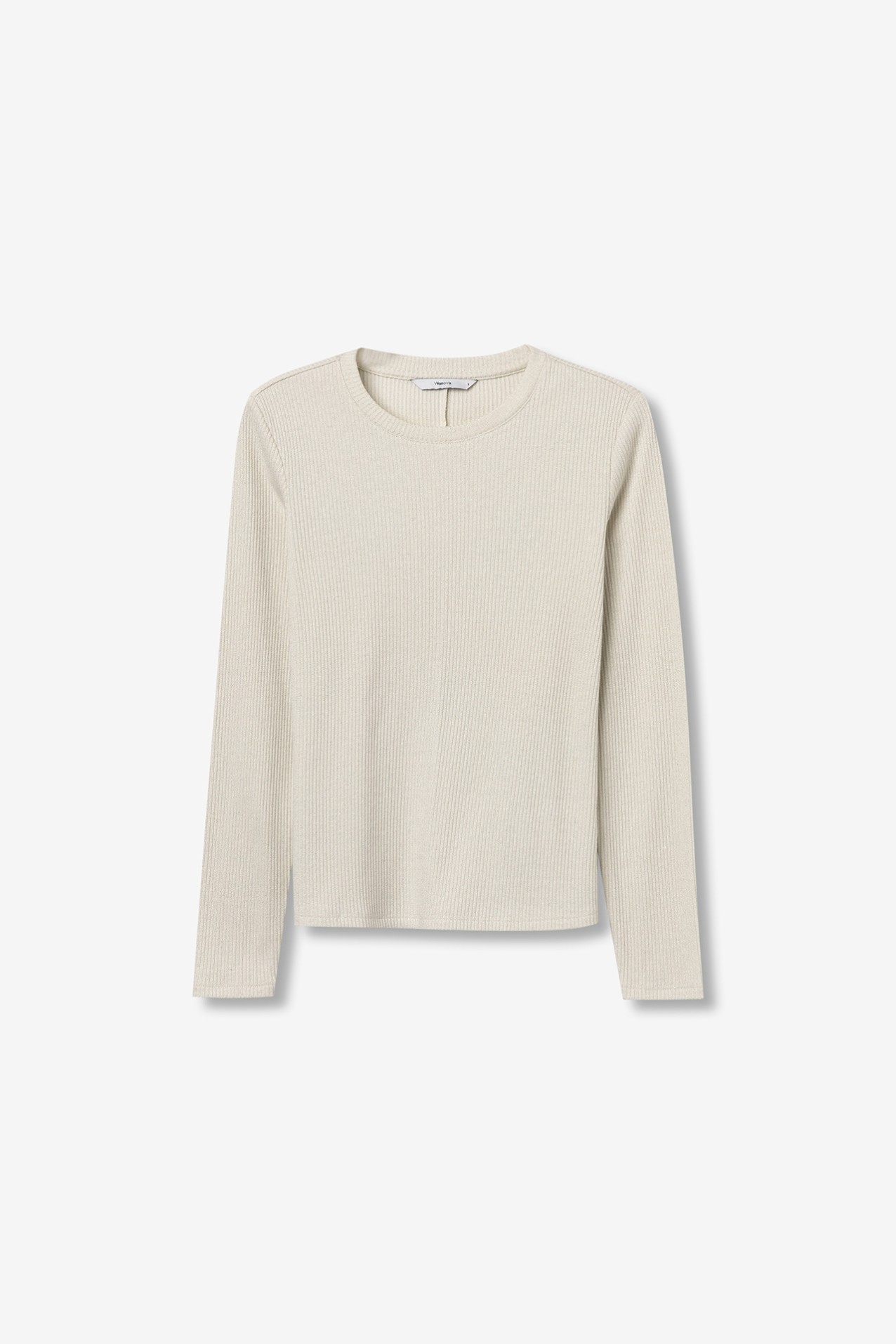 T-shirt Slim Manga Comprida