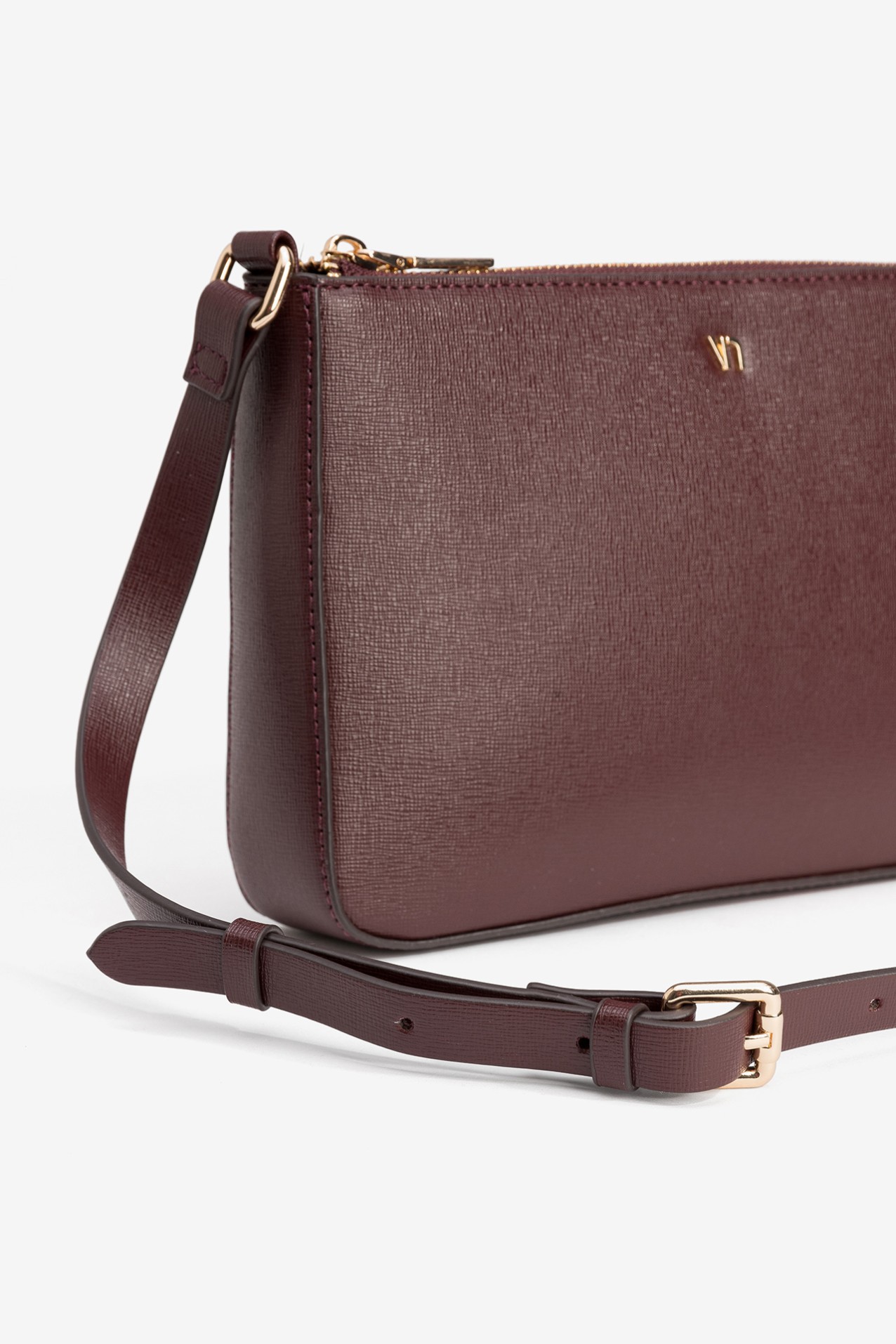 Carteira Elegante Cor-de-Vinho