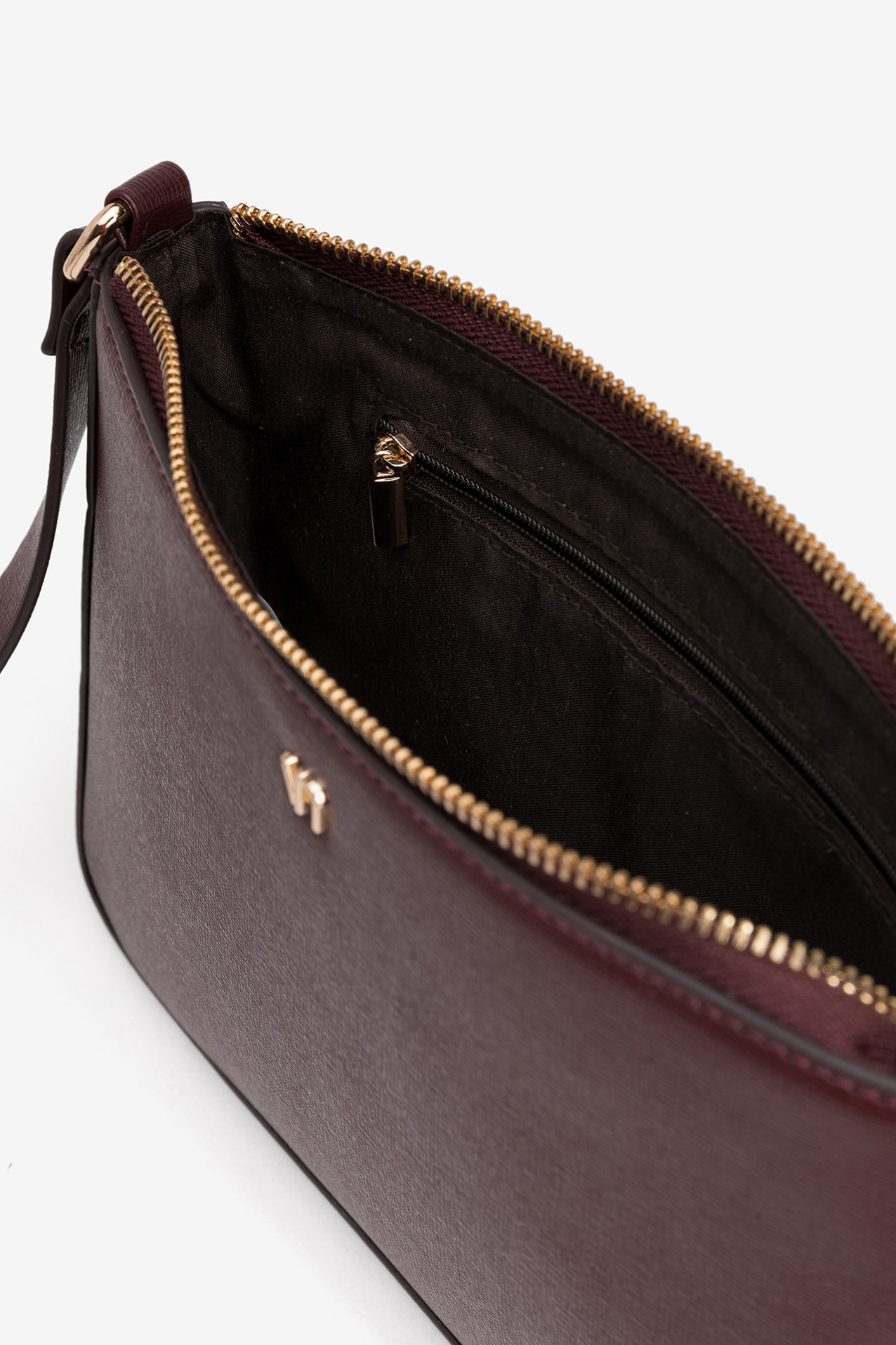 Carteira Elegante Cor-de-Vinho