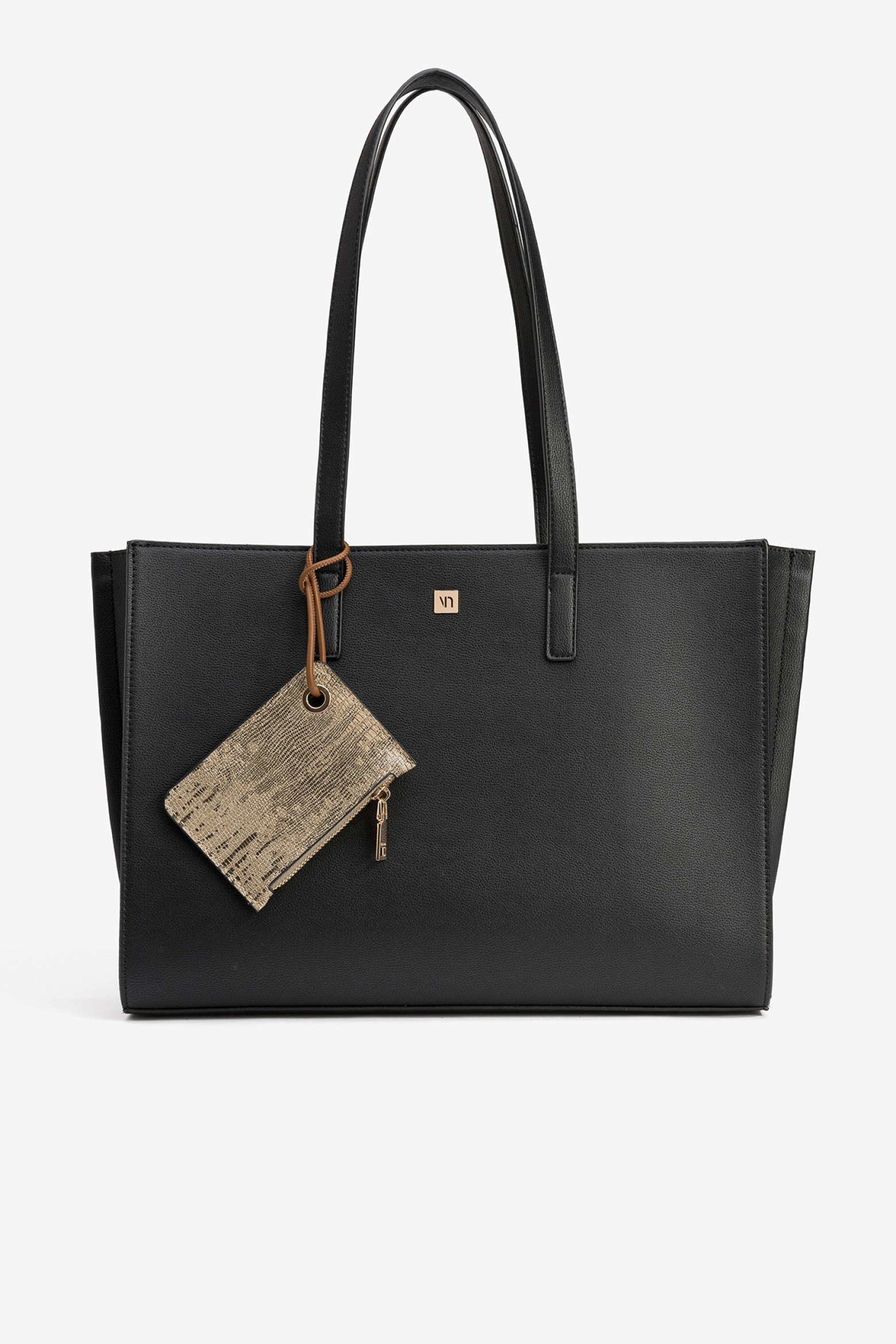 Black Tote Bag Set