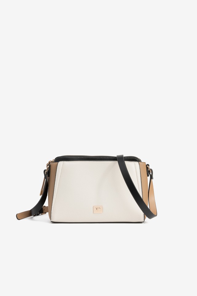 Bolso bicolor elegante