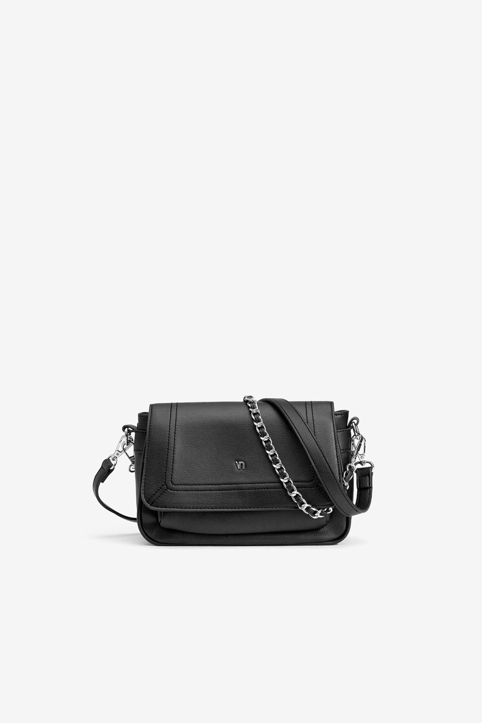 Cartera negra elegante