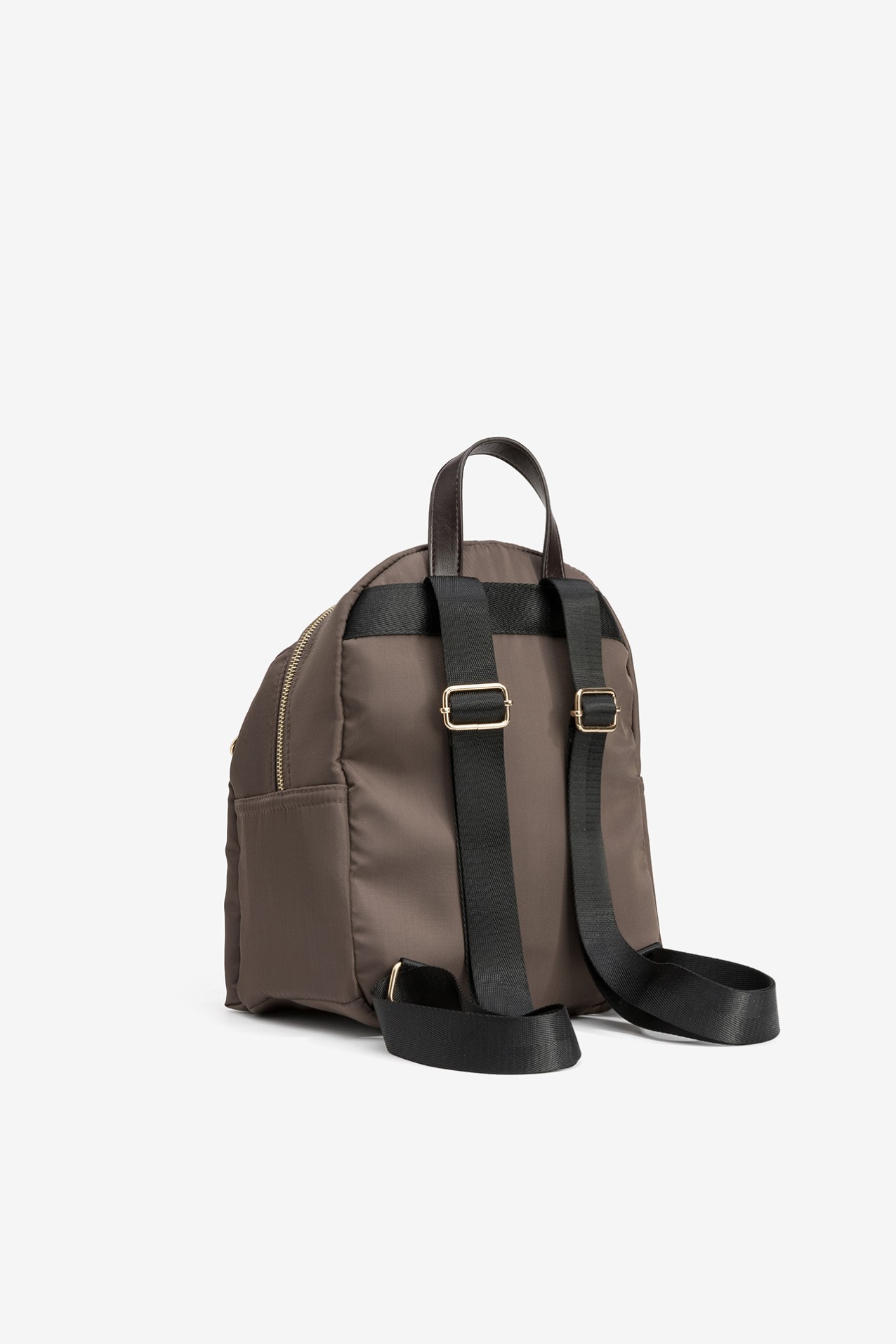 Mochila Cinza Compacta