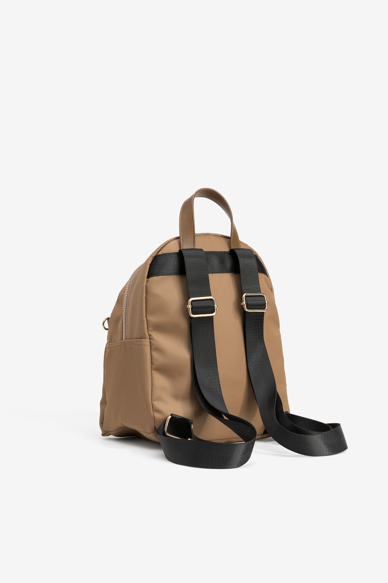 Mochila Bege Compacta