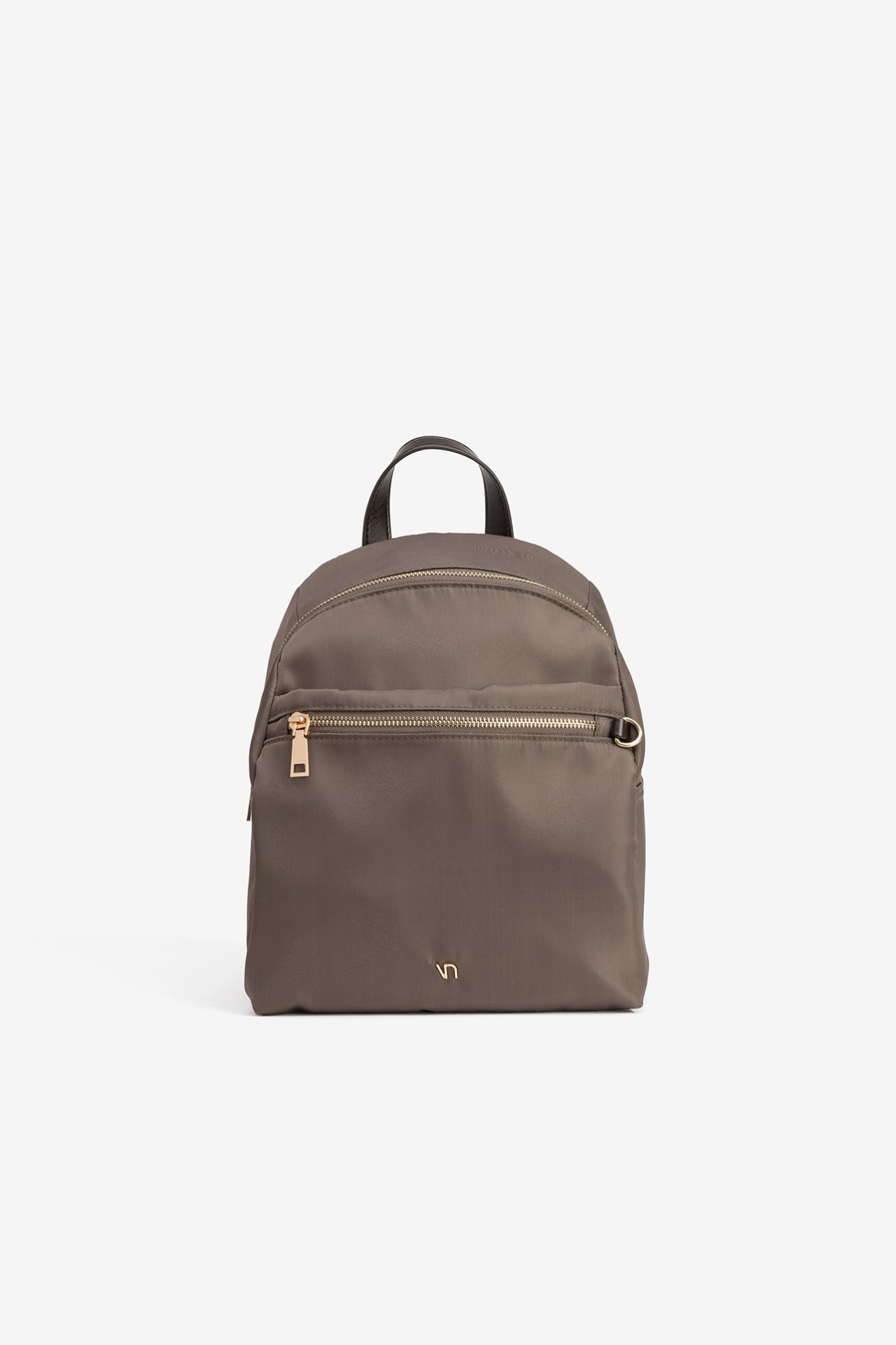 Mochila Cinza Compacta