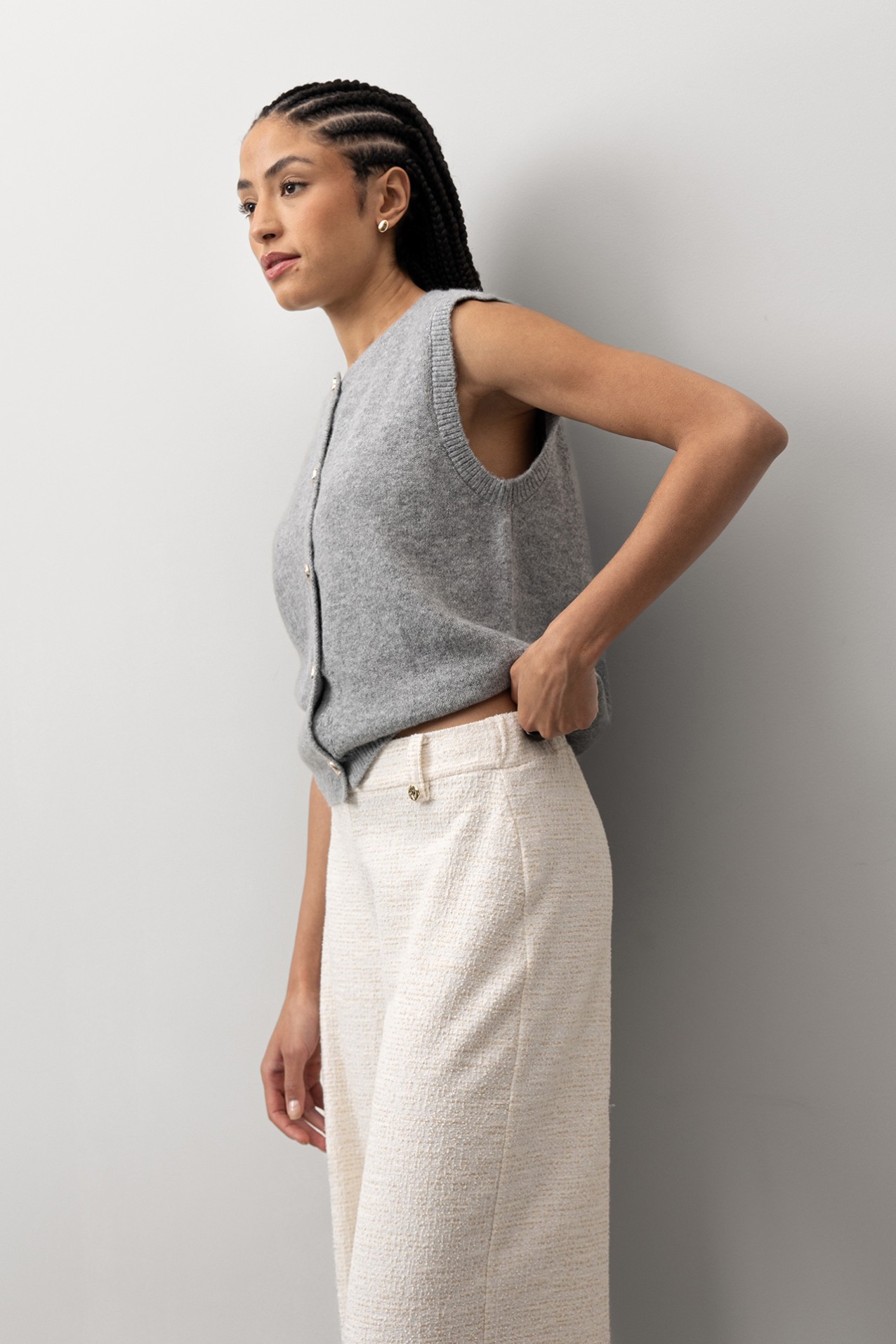 Wide Leg Trousers