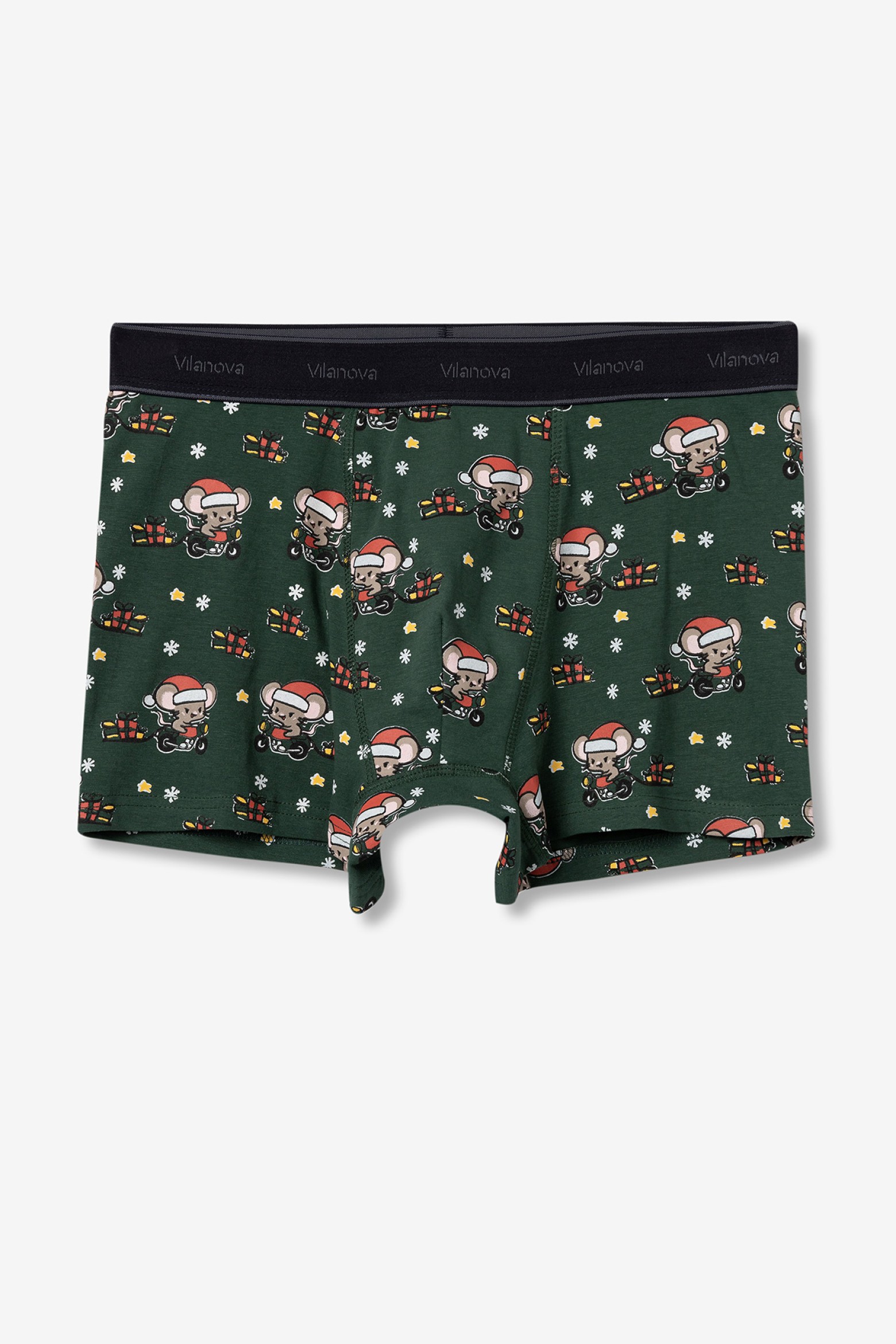 Green Festive Boxers