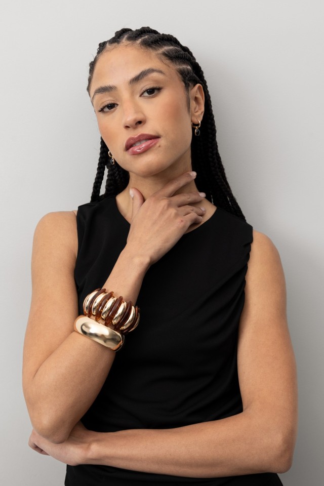 Chunky Gold Bracelet Chunky Gold Bracelet