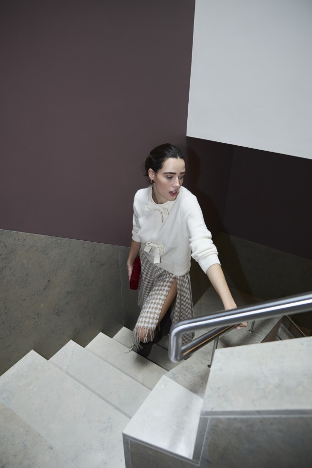 Camisola Tricotada com Laos