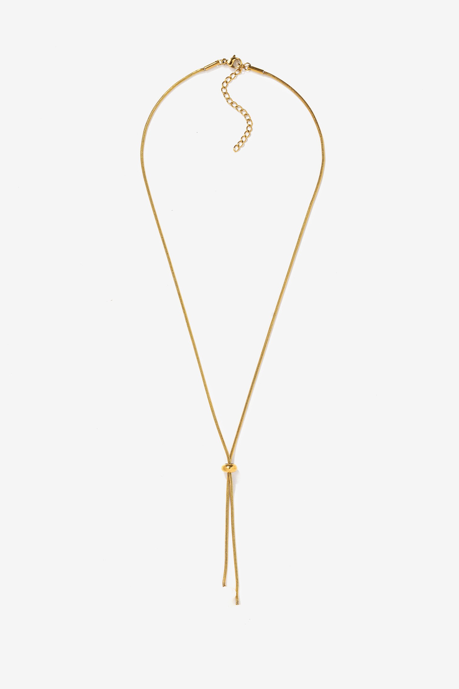 Colar Dourado com Pérolas