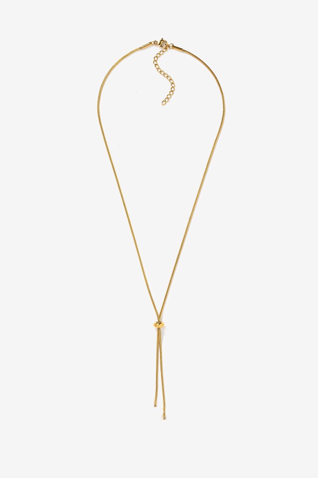 Colar Dourado com P�rolas