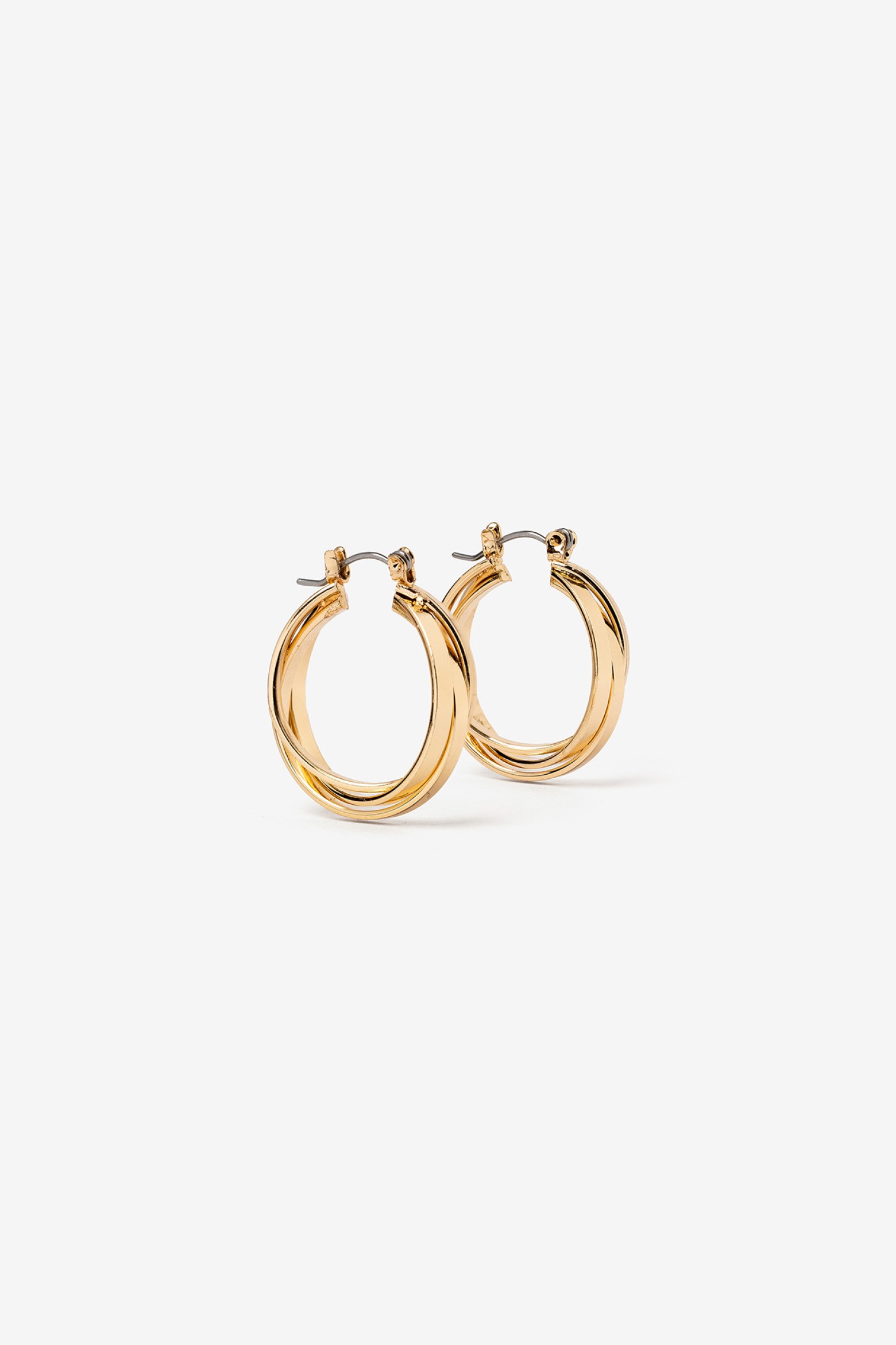 Golden Hoop Earrings