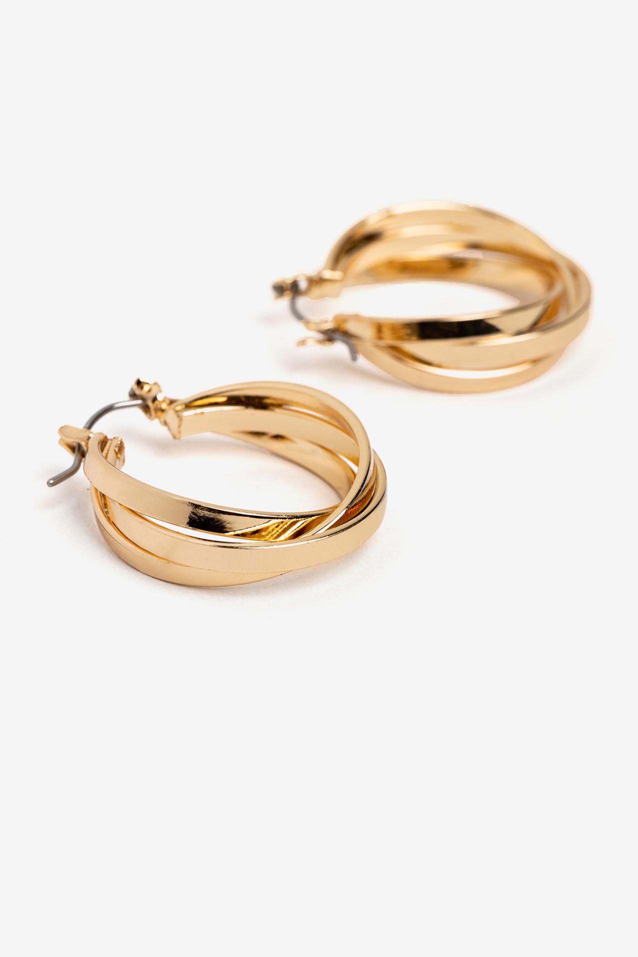 Golden Hoop Earrings