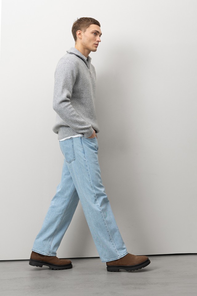 Jeans Corte Baggy Fit Jeans Corte Baggy Fit