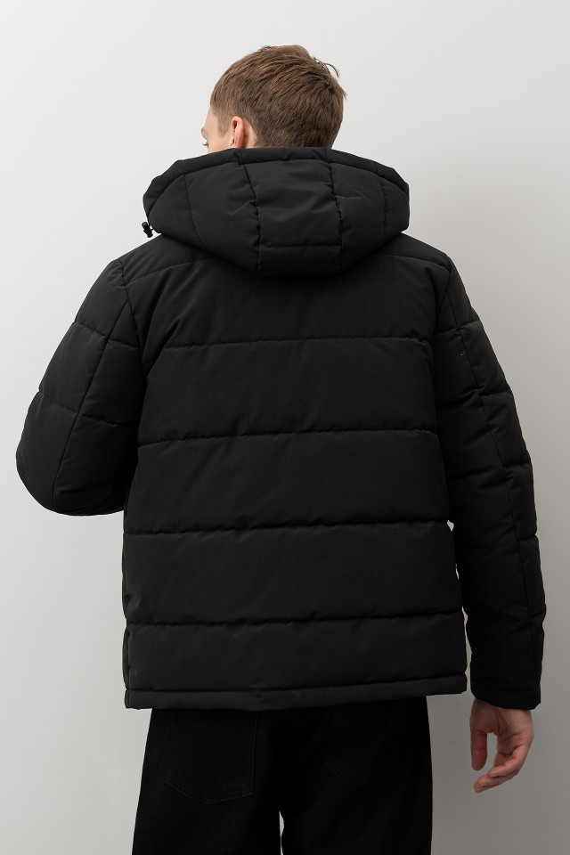 Quilted Jacket with Removable Hood Quilted Jacket with Removable Hood
