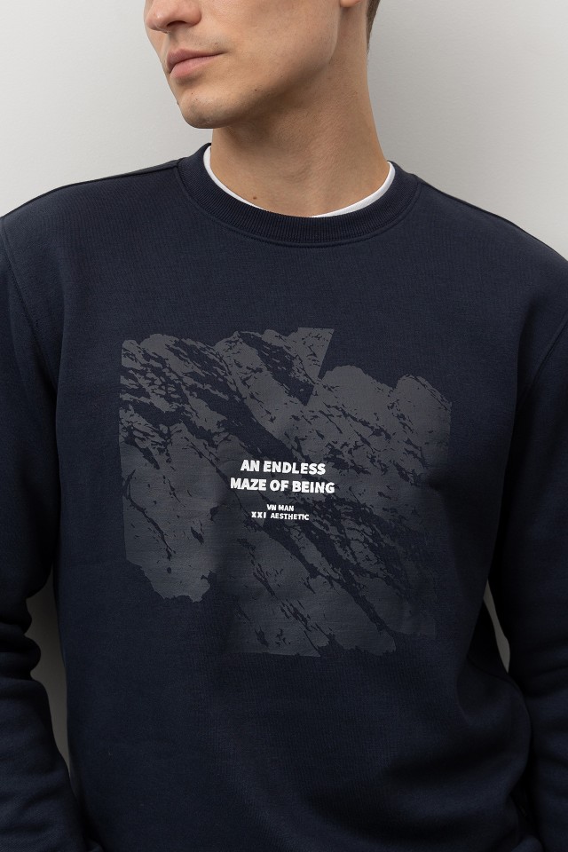 Sweat Azul Casual Sweat Azul Casual