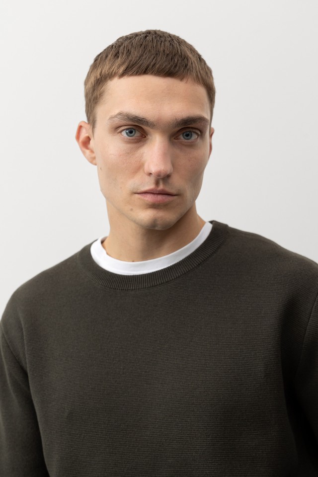 Dark Green Knit Sweater Dark Green Knit Sweater