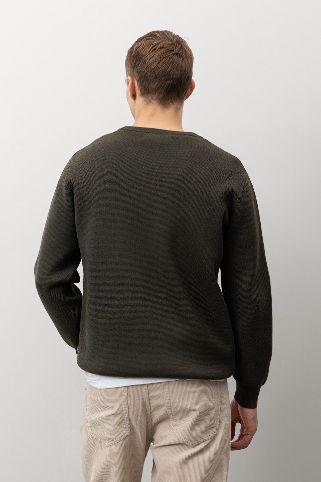 Dark Green Knit Sweater Dark Green Knit Sweater