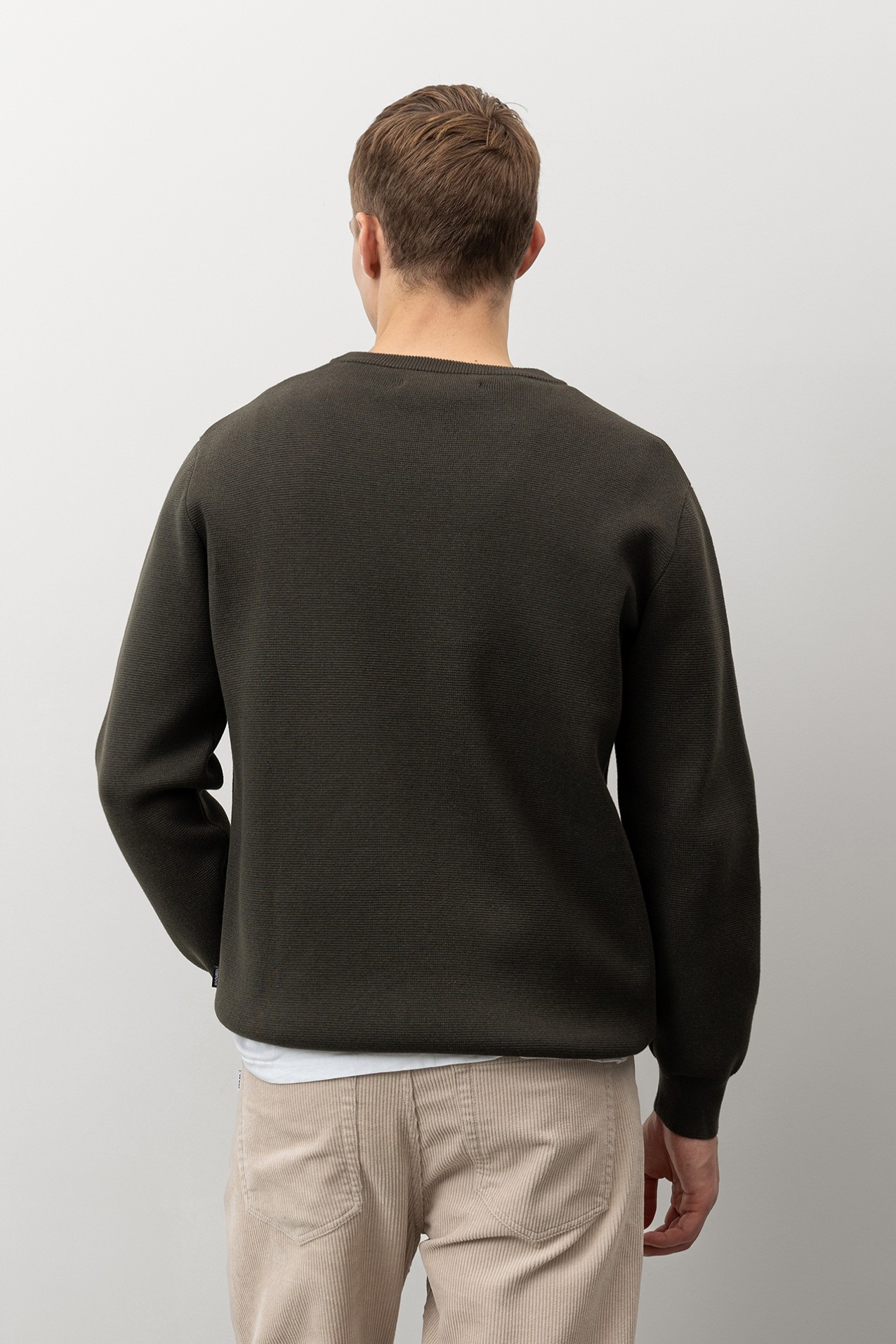 Dark Green Knit Sweater