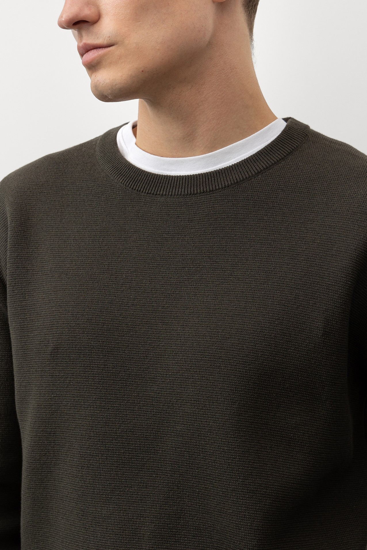 Dark Green Knit Sweater