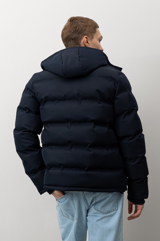 Dark Blue Puffer Jacket Dark Blue Puffer Jacket