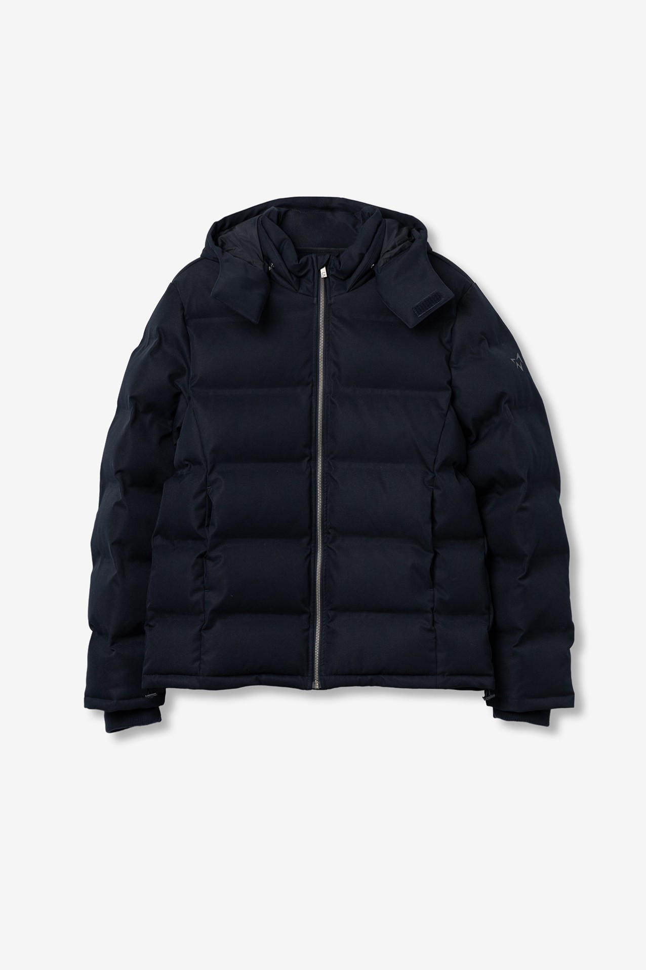 Dark Blue Puffer Jacket