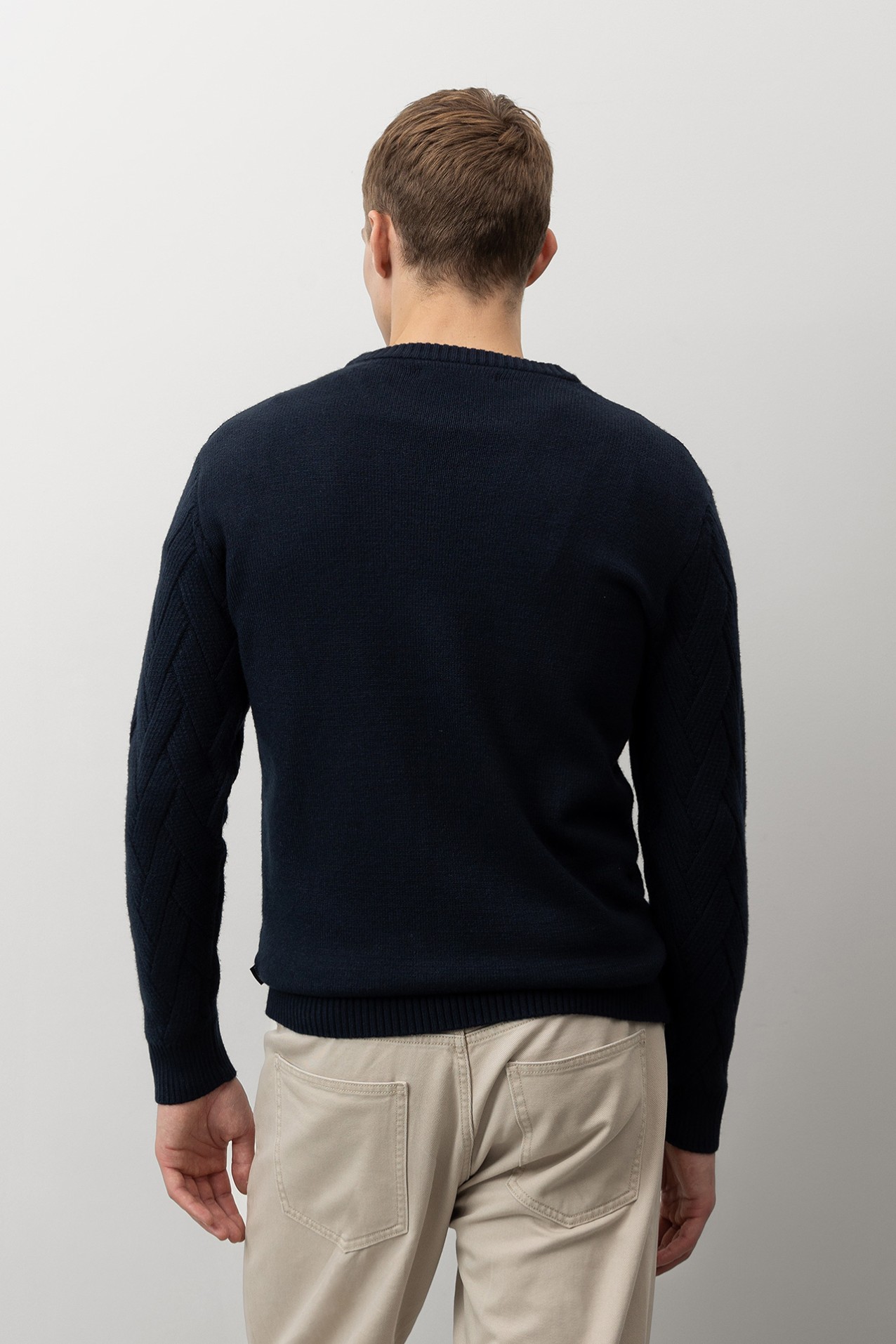 Navy Knit Sweater