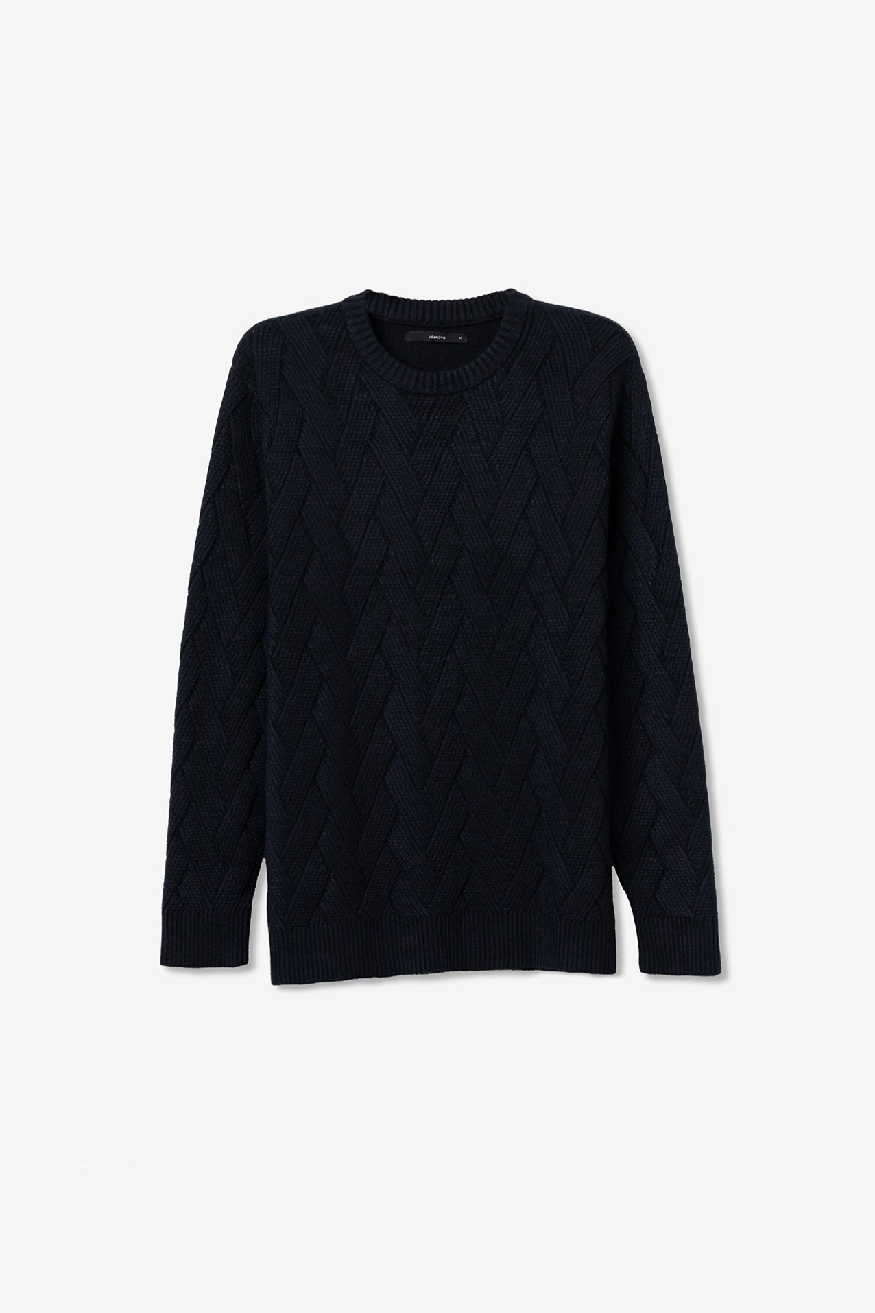 Navy Knit Sweater