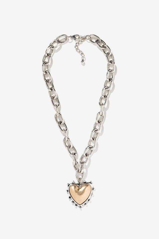 Silver Heart Necklace