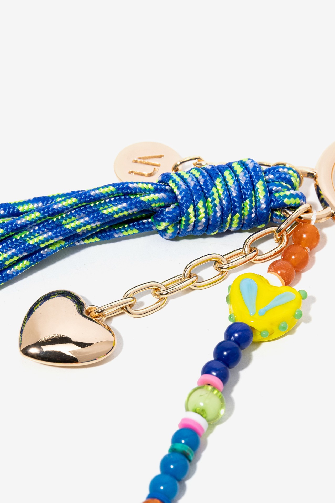 Colorful Beaded Keychain