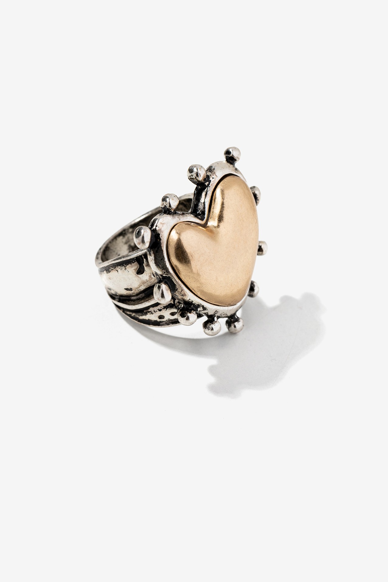 Silver Heart Ring
