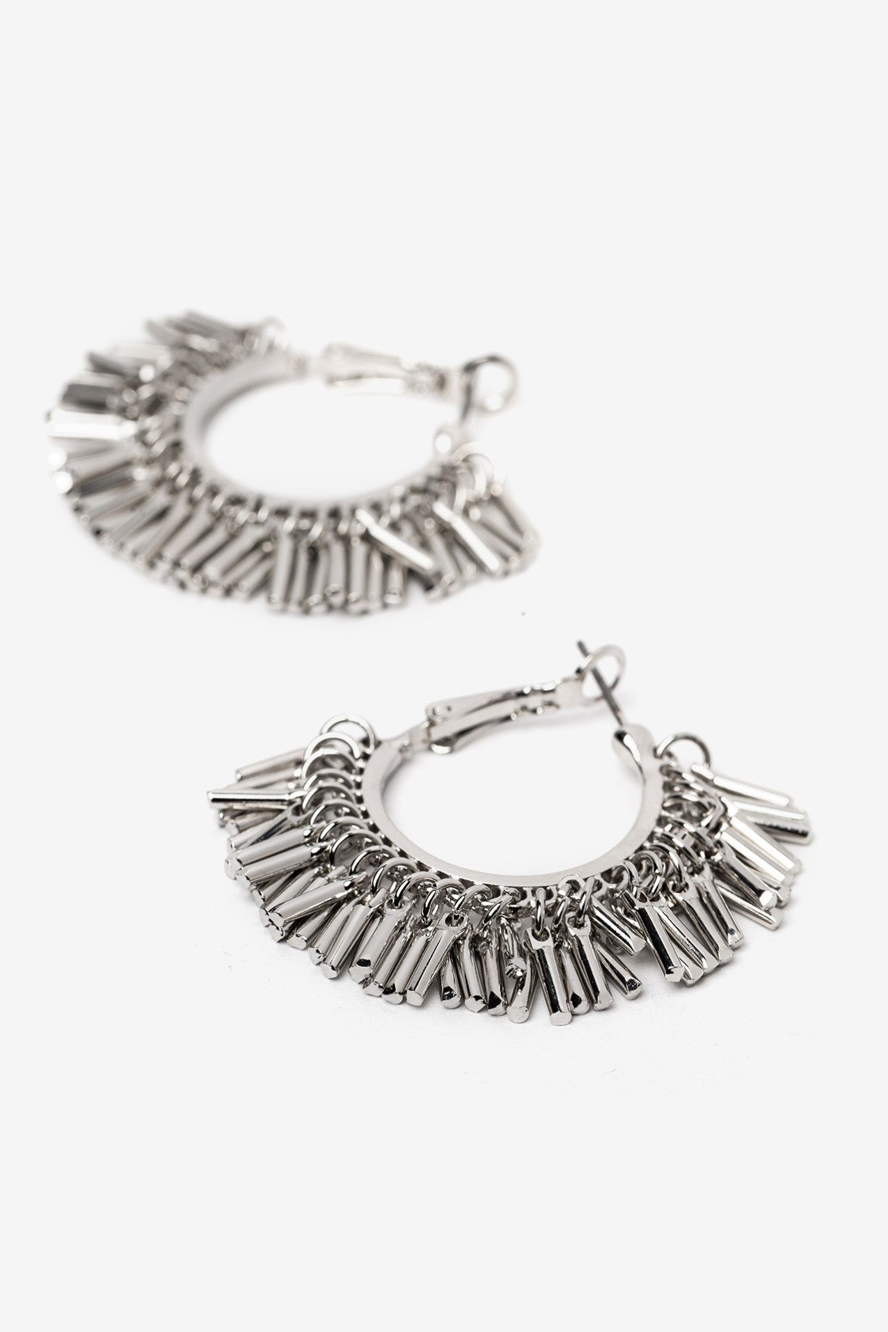 Silver Statement Earrings