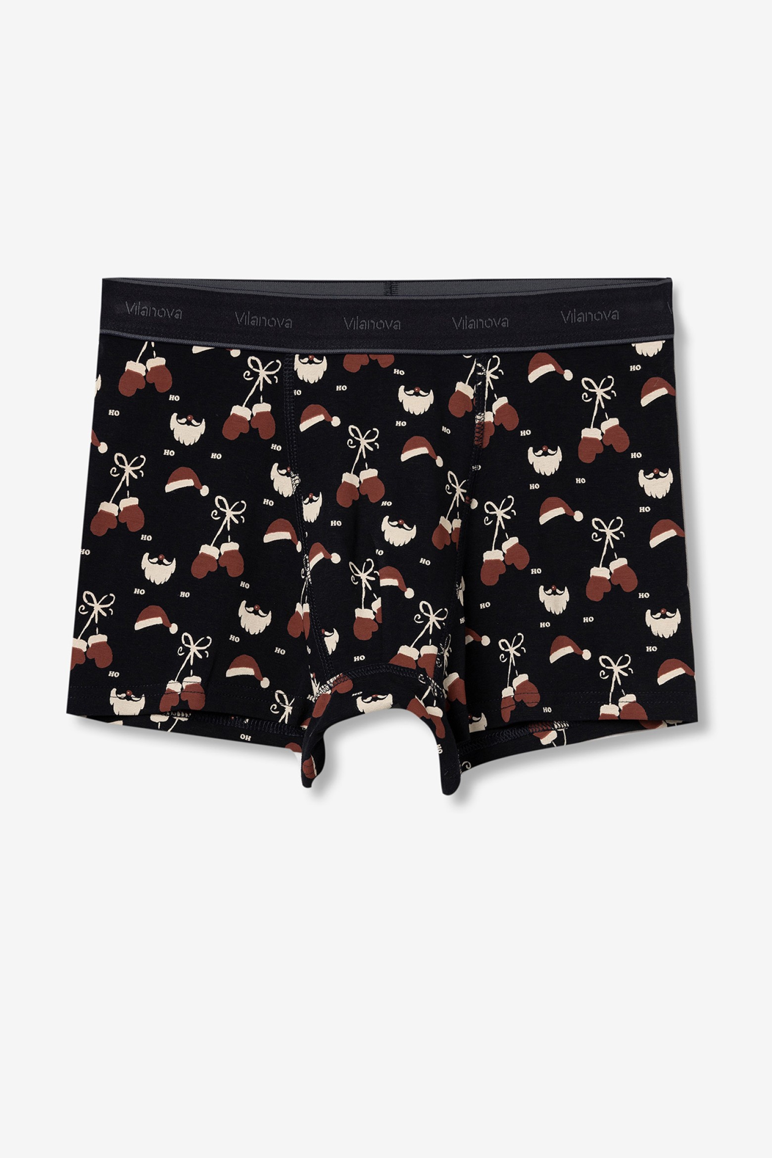 Dark Navy Christmas Boxers