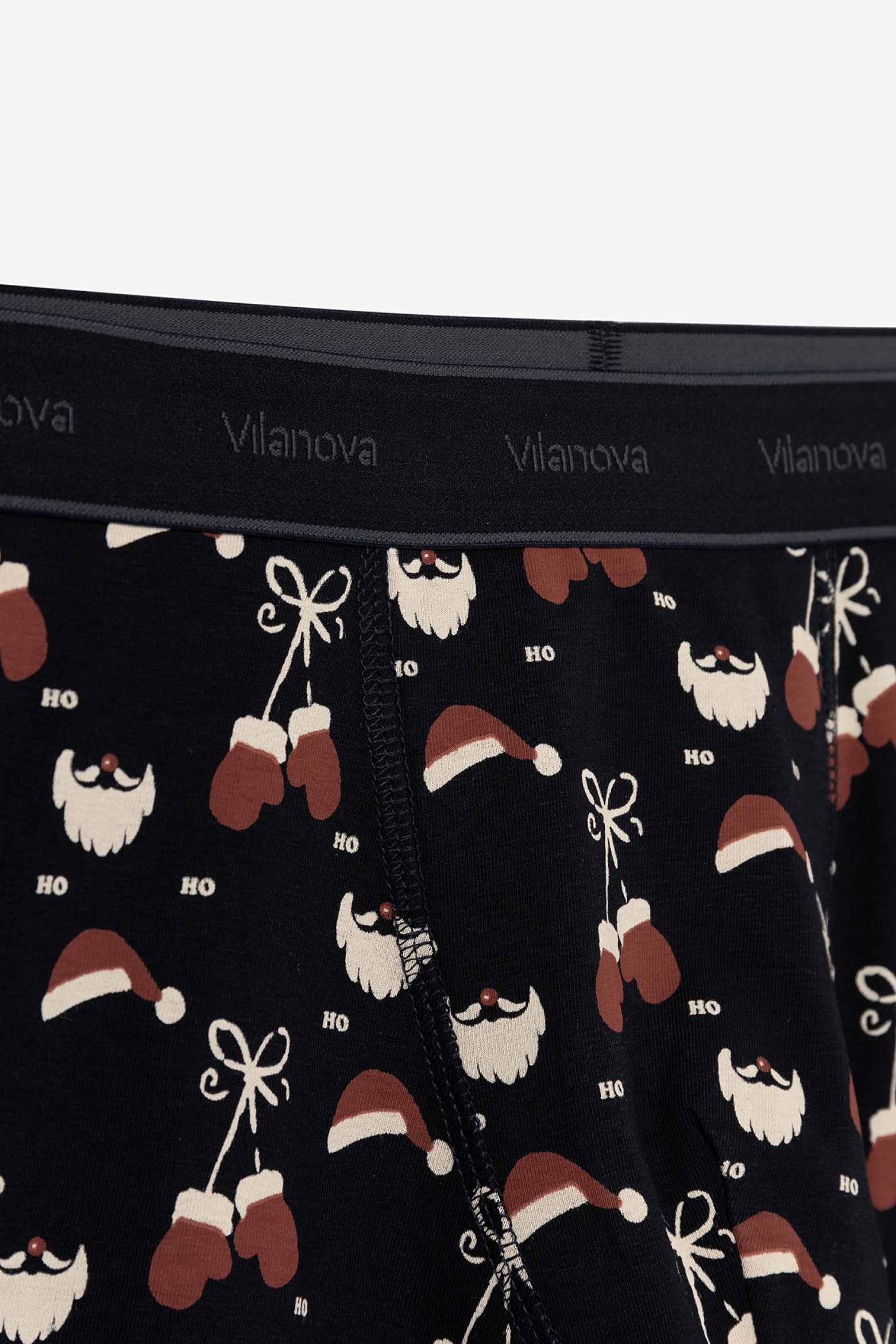Dark Navy Christmas Boxers