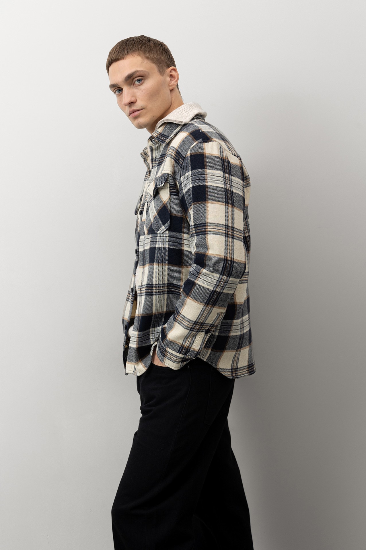Plaid Relaxed Fit Shirt